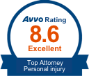 Avvo Rating Badge Top Personal Injury Attorney Mark Ondrejech